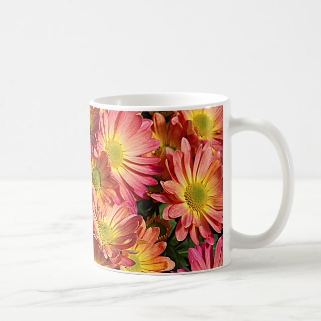 Frühlings-Blumen Kaffeetasse (Rechts)