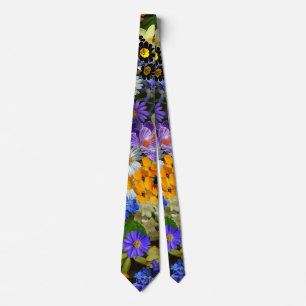 Frühlings-Blumen Krawatte