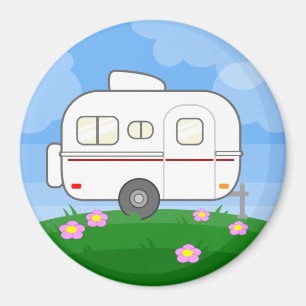 Frühlings-Blumen Magnet