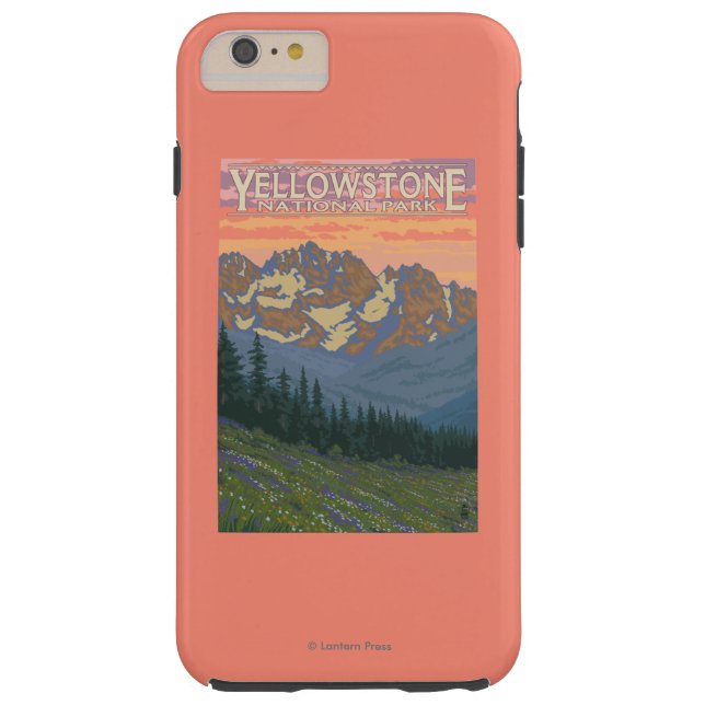 Frühlings-Blumen - Yellowstone Nationalpark Case-Mate iPhone Hülle (Rückseite)
