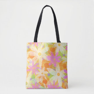 Frühlings-BlumenTasche (groß) Tasche