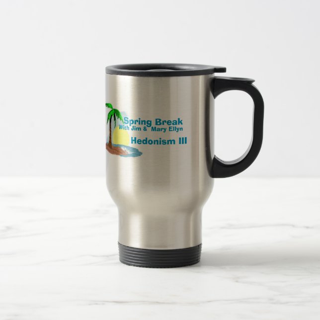 Frühlings-Bruch-ThermalTasse Reisebecher (Rechts)