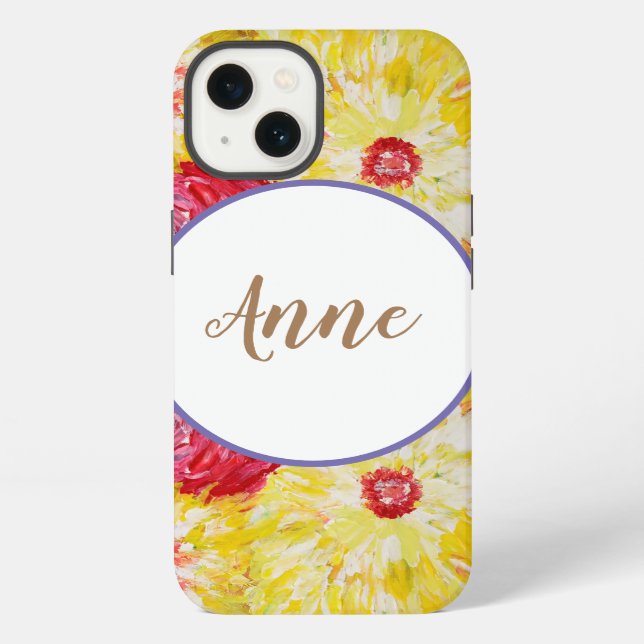 Frühlings-Explosion iPhone Hülle (Rückseite)