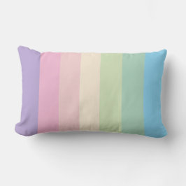 Frühlings-Farbschema in Pastell  Lendenkissen