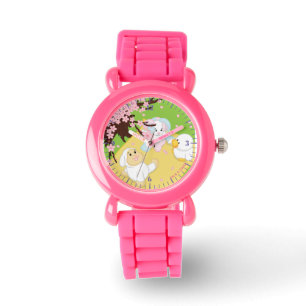Frühlings-Feier-Picknick Armbanduhr