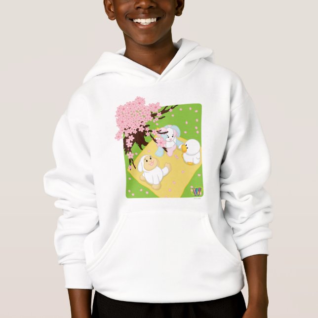 Frühlings-Feier-Picknick Hoodie (Vorderseite)