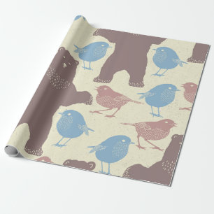 Frühlings-Geschenkpapier Woodland Whimsy Geschenkpapier