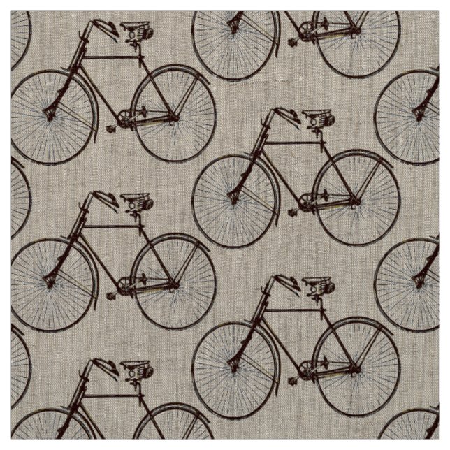 Frühlings-Gewebebraun des Fahrradfahrrades Stoff (Muster)