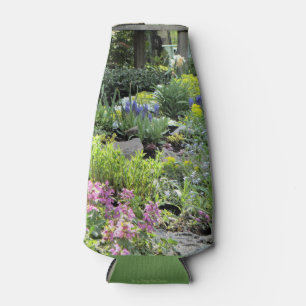 Frühlings-Hütten-Felsen-Garten Flaschenkühler