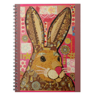 Frühlings-Kaninchen-Foto-Notizbuch Notizblock