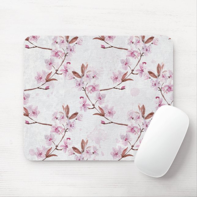 Frühlings-Kirsche-Blossom-Zweige Mousepad (Mit Mouse)