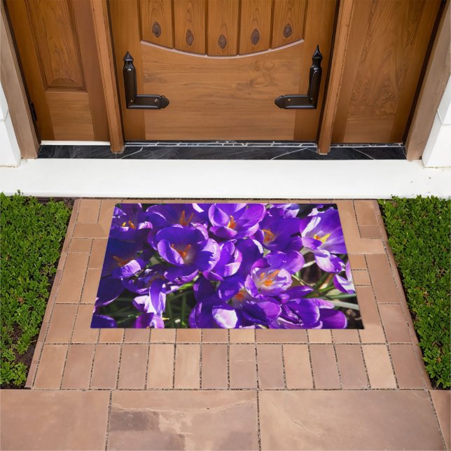 FRÜHLINGS-KROKUS FUßMATTE (Außenbereich)