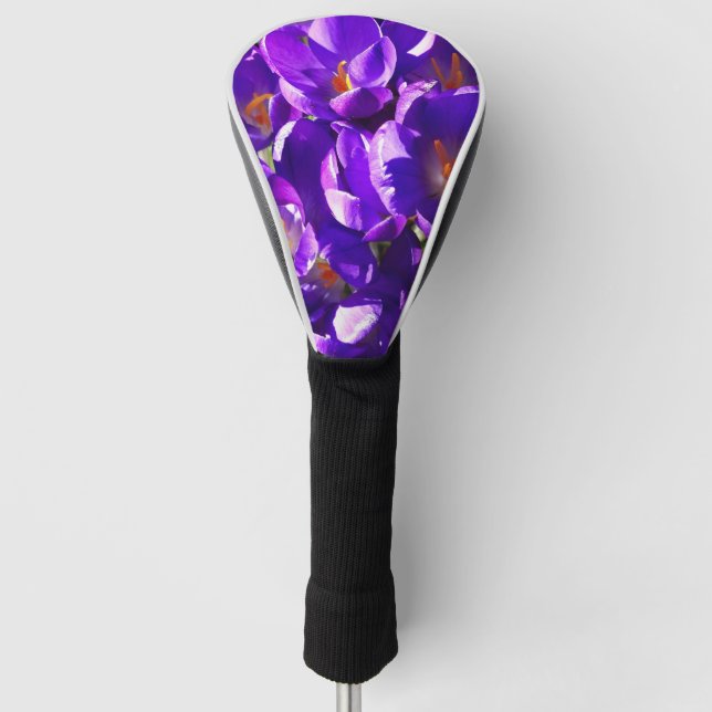 FRÜHLINGS-KROKUS GOLF HEADCOVER (Vorderseite)