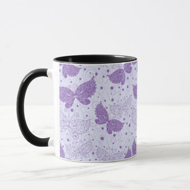 Frühlings-Muster Tasse (Links)