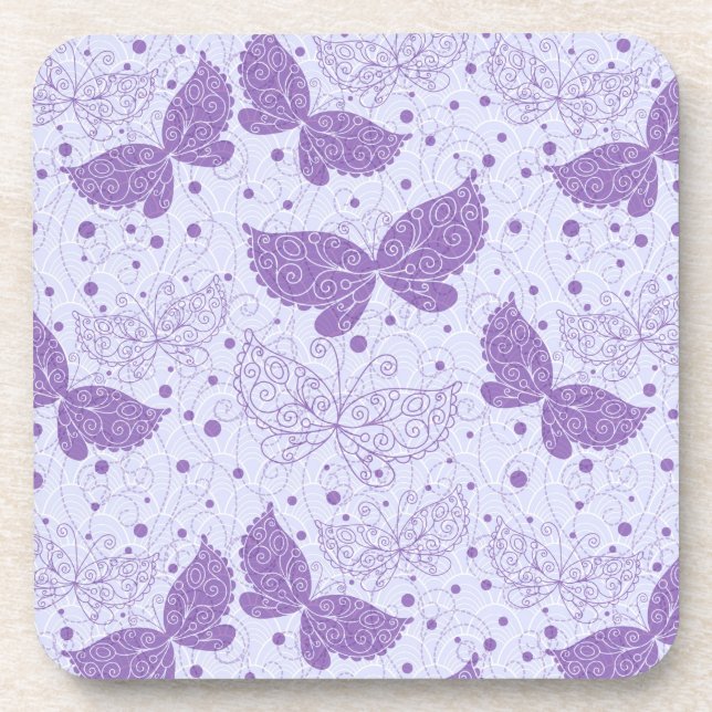 Frühlings-Muster Untersetzer (Vorderseite)