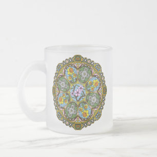 Frühlings-Nouveau-Tasse Mattglastasse