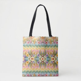 Frühlings-Osterfreude (kleines Muster) Tasche
