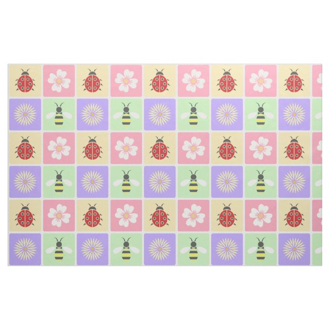 Frühlings-Patches-Stoff Stoff (Yard (91,4 cm))