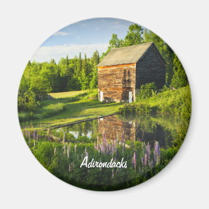 Frühlings-Reflexionen im Adirondacks, N.Y. Magnet