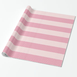 Frühlings-rosa Muster Geschenkpapier