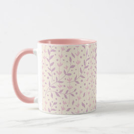 Frühlings-Rosé-Wiesen-Zweige Tasse
