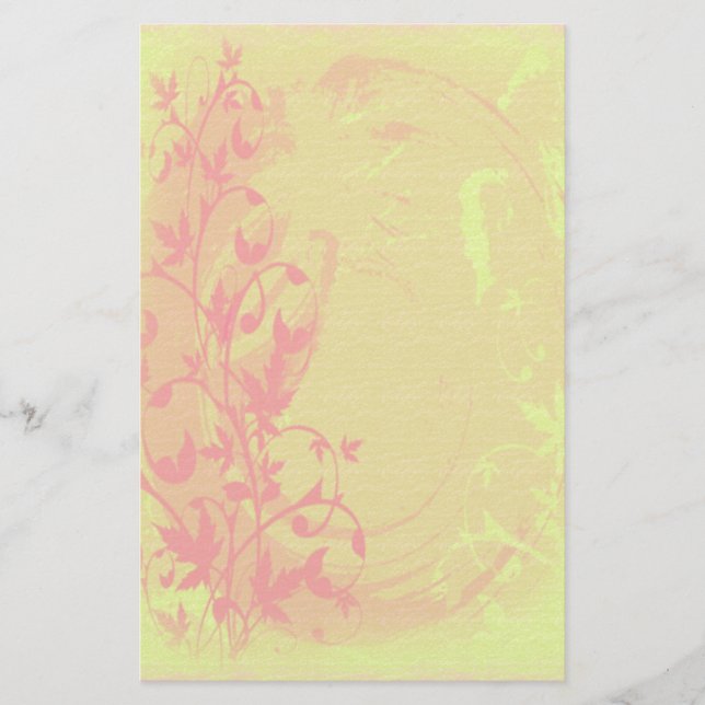 Frühlings-Sache-Briefpapier Briefpapier (Vorderseite)