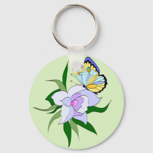 Frühlings-Schmetterling Schlüsselanhänger