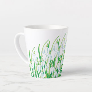 Frühlings-Schneeglöckchen Kleine Latte-Tasse Milchtasse