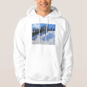 Frühlings-Skifahrer Verbier 2010 Hoodie