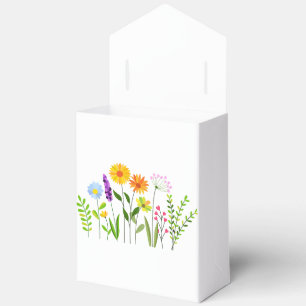 Frühlings Sommer Wildblumen Geschenkschachtel