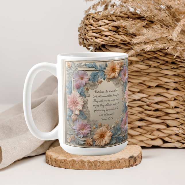Frühlings-Sonaten-Rand Kaffeetasse (Von Creator hochgeladen)