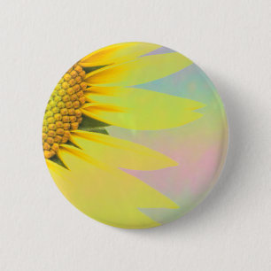 Frühlings-Sonnenblumen Button