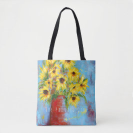 Frühlings-Taschentasche "der Sonnenblumen" bunte Tasche