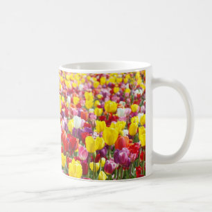 Frühlings-Tulpe-Kaffee-Tassen-bunte Blumen für sie Kaffeetasse