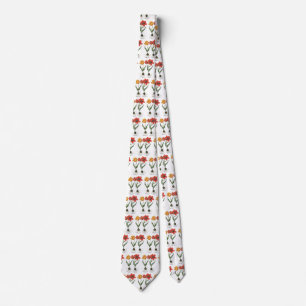 Frühlings-Tulpen-Blumen von Basilius Besler Krawatte