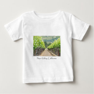 Frühlings-Weinberg in Napa Valley Kalifornien Baby T-shirt