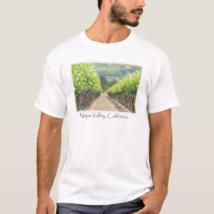 Frühlings-Weinberg in Napa Valley Kalifornien T-Shirt