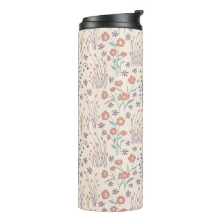 Frühlings-Wildblumen-Geflüster Thermosbecher