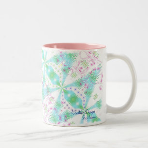 Frühlings-Zeit-Tasse Zweifarbige Tasse