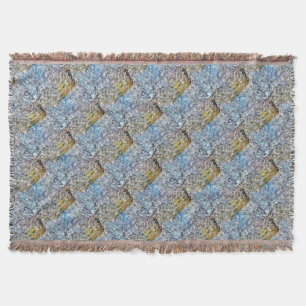 Frühlingsanhänger Blossom Pointillism Kunstwerk Decke