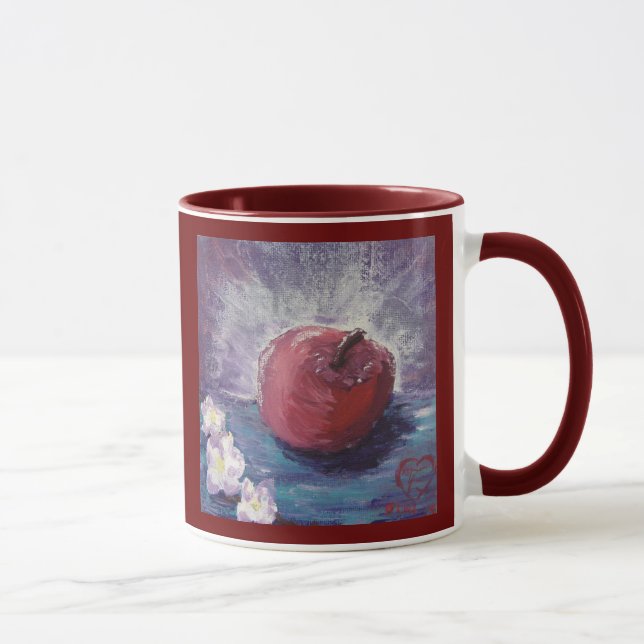 Frühlingsapfel, A+, FANTASTISCHER LEHRER! Tasse (Rechts)