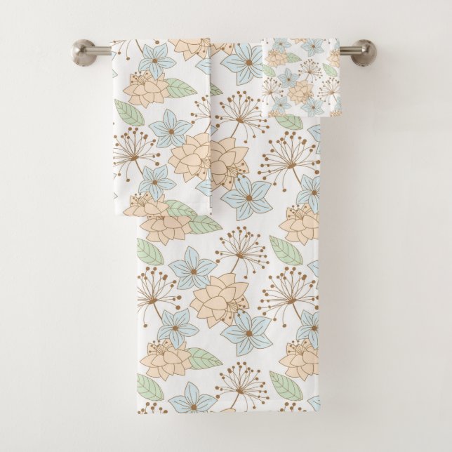 Frühlingsbad Blume Handtuch Set (Insitu)