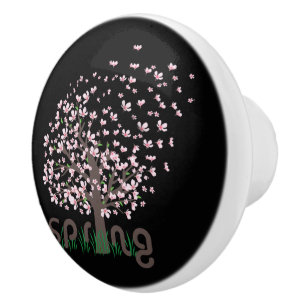 Frühlingsbaum Keramikknauf