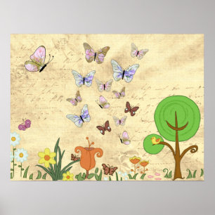 Frühlingsbild Poster