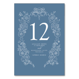 Frühlingsblauer Lilie Tischnummer