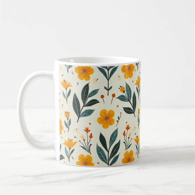 FrühlingsBlume Kaffeetasse (Links)
