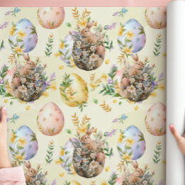 Frühlingsblume Osterfest Sonnige Feier Gelb Geschenkpapier