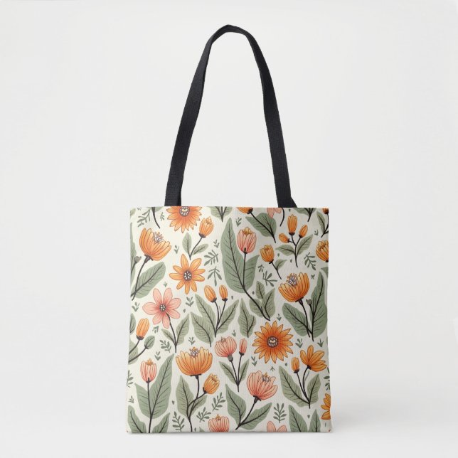 FrühlingsBlume Tasche (Vorderseite)