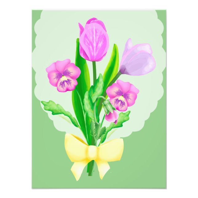 Frühlingsblumen 2 fotodruck (Vorne)