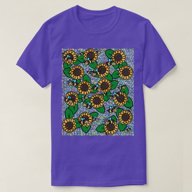 Frühlingsblumen 2 T-Shirt (Design vorne)